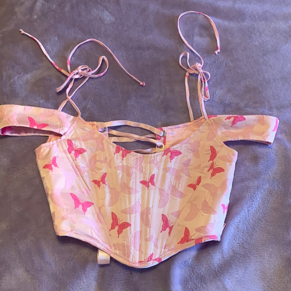 Sugar Thrillz Boned Corset Top